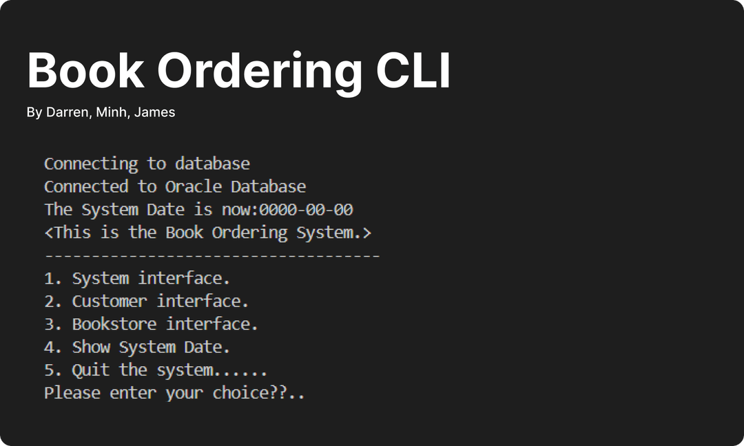 Book Ordering