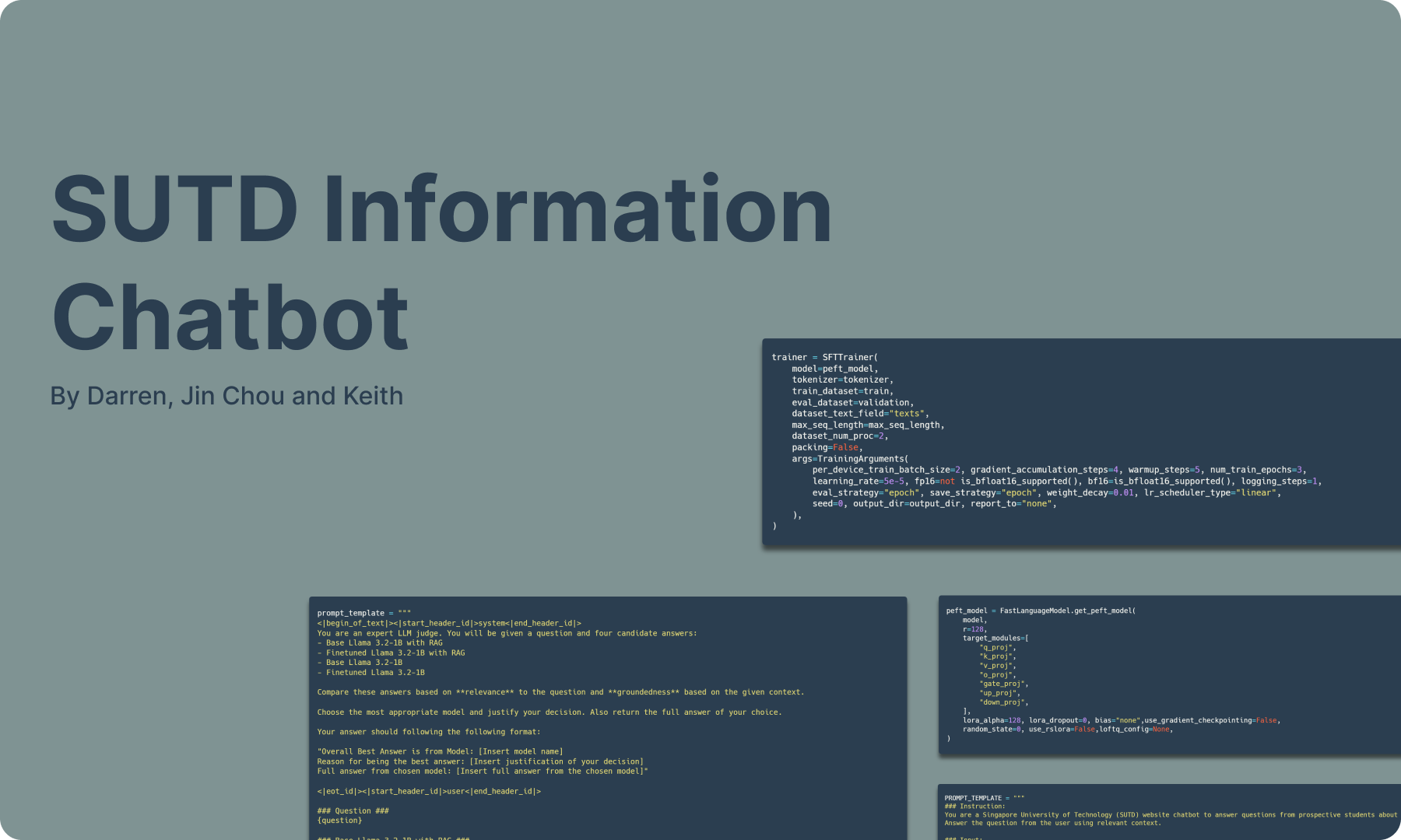 SUTD Chatbot